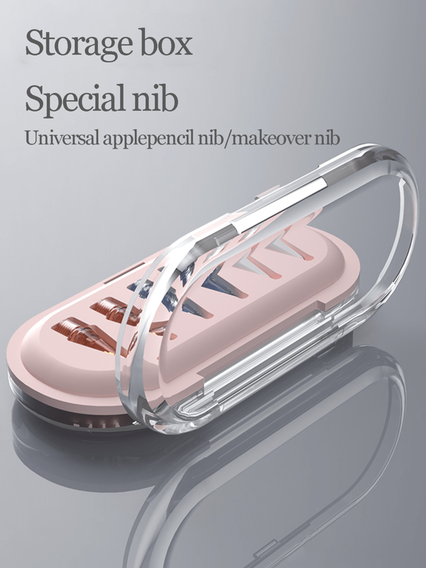 1pc Capacitive Pen Nib Storage Box Compatible With Apple Pencil 1/2, Nib Sleeve Accessory Box, Original Nib Replacement Box, (Not Including Nib)