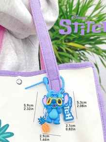 史迪奇菠萝音乐系列挂件，可爱史迪奇造型，多种款式可选，包括戴墨镜的史迪奇、吃菠萝的史迪奇和弹吉他的史迪奇。设计精美，材质上乘，是装饰书包、钥匙扣和手机的完美之选。也是粉丝、儿童和青少年的理想礼物，极具收藏价值，更是生日和节日的独特礼物。这款官方授权产品，为您的日常配饰增添亮点。