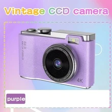 Cámara digital 1080P, cámara con zoom digital 16X para Vlogging, cámara de fotografía recargable con pantalla LCD de 2.4", compatible con tarjeta SD de 32G, para fotografía, grabación de video y webcam, regalo ideal para Acción de Gracias, Navidad, Año Nuevo