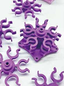 6-Tier Sewing Thread Spool Holder, Rotary Sewing Machine Bobbin Tower, Compact & Elegant Design, Holds Multiple Bobbins, Soft & Easy To Access - Perfect For Craft Room And Sewing Projects - Excellent Gift For Crafters