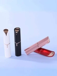 Lipstick Portable Facial Hair Trimmer Upper Lip Face Hair Remover - 隨機顏色 - 查看 2