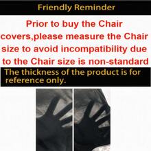 1pc/2pcs/4pcs/6pcs/30pcs Classic Christmas Red Poinsettia Print Elastic Chair Cover, Washable Non-Slip Fabric Chair Slipcover, Christmas Home Decor Dust Cover Suitable For Hotel, Restaurant, Living Room, Etc. - Multicolor - View 6