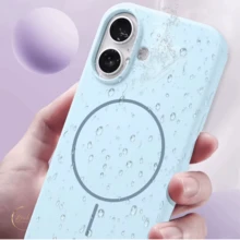 Apple Cell Phone Case 16 15 14 13 12 11 Pro Max Luxury Premium Liquid Silicone Case Cover With Full Protection Compatible With Magsafe Wireless Charging Magnetic - Màu nâu  Mocha - Xem 6