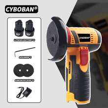 أداة كهربائية CYBOBAN، طاحونة زاوية لاسلكية 12 فولت، بطارية ليثيوم بسعة 2.0 أمبير، صغيرة وصغيرة الحجم، منخفضة الضوضاء، قوة عالية، يمكن الصقل والطحن والقطع والتخلص من الصدأ في آن واحد، مزودة بالملحقات المناسبة، شاحن قياسي دولي (شحن سريع 1.3 أمبير)، أعلى تكوين، جودة منتج عالية، أنيقة وعملية! وليست باهظة الثمن. - متعدد الألوان - مشاهدة 6