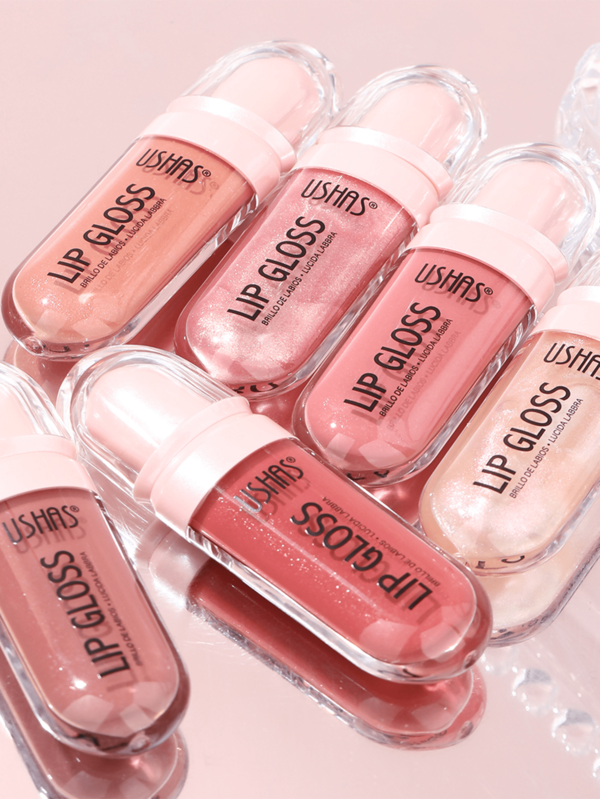 12 couleurs de brillant à lèvres scintillant, hydratant longue tenue sans séchage, teinte à lèvres pigmentée et pailletée dans les nuances de rouge, rose et nude, crée un maquillage de lèvres brillant comme un miroir, convient pour Halloween, Noël, la Saint-Valentin, cadeau parfait