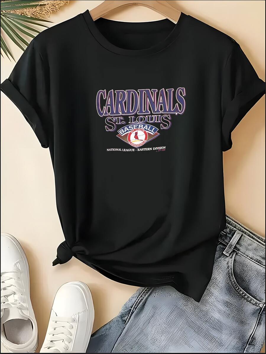 90s St. Louis Cardinals National League Eastern Division M LB Baseball T-Shirt Extra Large - màu đen - Xem 1