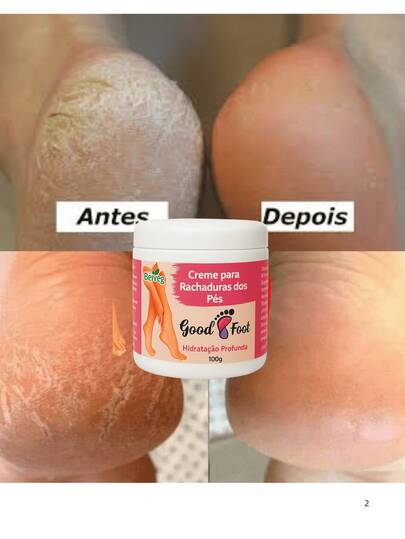 Good Foot – Creme para Rachaduras dos Pés