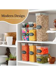 MEFENY Food Storage Boxes & Buckets & Bins - Transparent - View 3