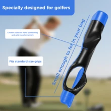 [Christmas]SKLZ Golf Grip Trainer - Enhance Grip Strength, Precision, And Swing Technique For Superior Golf Performance, Ideal For All Levels Of Play - Màu xanh lam - Xem 6