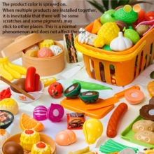 儿童过家家切水果蔬菜玩具，厨房食物蔬菜披萨玩具套装