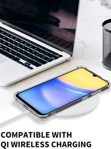 1.5 毫米厚气囊透明 Galaxy 保护壳，防震 Galaxy 手机保护壳，透明后盖