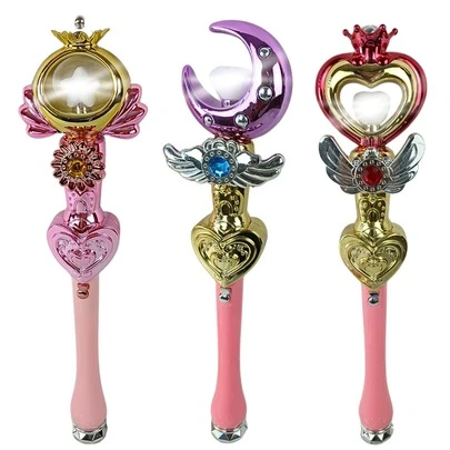 Varinha Magica Encantada Brinquedo Infantil Luz E Som - Castela