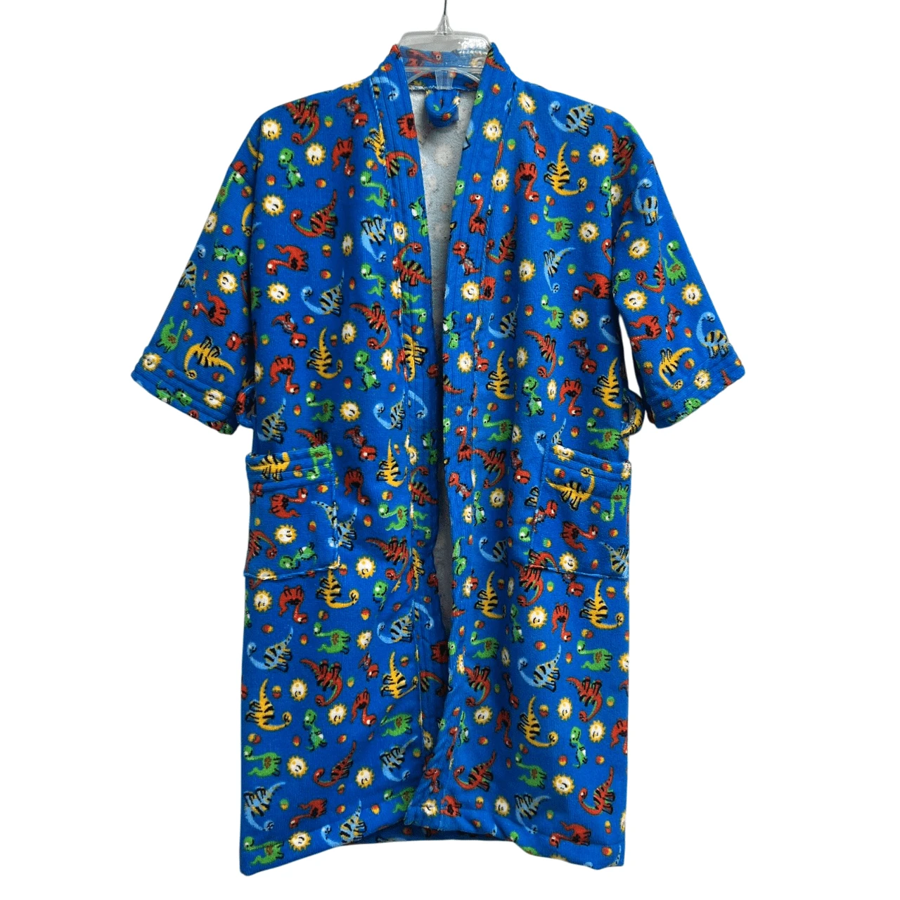 Soft And Fun Bathrobe For Boys And Girls - Many Models - 藍色 - 查看 1
