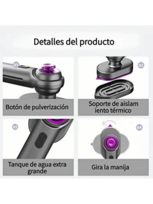 Mini Portable Steam Iron With Non-Stick Soleplate, Foldable, 180-Degree Rotatable, Suitable For Travel And Home Use. - US A Type Plug(110-127V) - View 11