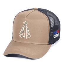 Pampas Country Men's Women's Trucker Hat White Our Lady Of Aparecida Country Launch - 棕色的 - 查看 5