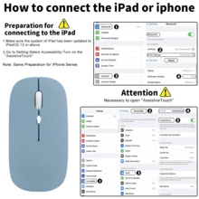 适用于三星 Galaxy Tab / iPad / Redmi iPad SE 的键盘保护套，带可拆卸充电蓝牙键盘 (280mAh) 和触摸板，含笔槽（雾蓝色） - 霧藍 - 查看 7