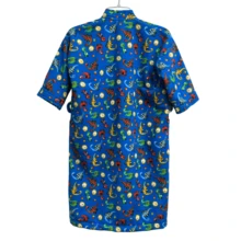 Soft And Fun Bathrobe For Boys And Girls - Many Models - 藍色 - 查看 2