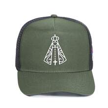 Pampas Country Men's Women's Trucker Hat White Our Lady Of Aparecida Country Launch - 綠色 - 查看 4