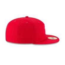 New Era  59Fifty Basic Red Fitted Hat - Red - View 4