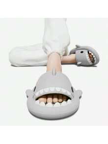 Home Slippers - Grey - View 10