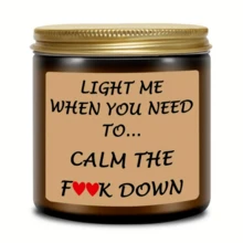 1pc Fragrant Soy Wax Candle, Relaxing & Smokeless, Ideal Valentine's Gift For Female Friends, Unique & Personalized, Perfect For Christmas Or Birthday - Available In Multiple Colors - View 9