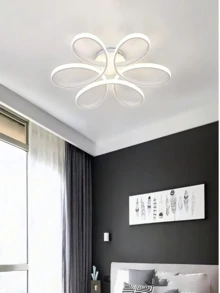 现代 LED 吸顶灯、家居装饰照明灯具、简约吸顶灯、优雅弧形设计、简约吸顶灯、装饰照明、暖白/冷白 2700-3500K/5500-6000K、铝/硅胶吸顶灯、黑色/白色、LED 吸顶灯、白光/暖光 - 彩色 - 查看 7