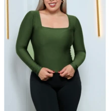 1 Plain Fabric None Knit Modern Travel Evening Wedding Winter - xanh quân đội - Xem 1