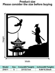 1pc Japanese Bonsai Tree Torii Gate Wall Sculpture, Iron Art Home Decor For Dining Room, Perfect Christmas Decoration With Personalized Name Sign For Farmhouse, Patio, Porch, Unique Gift Idea For Him, Her, Boyfriend, Girlfriend, Dad, Mom, Family, Friends, Valentine's Day, Children's Day, Father's Day, Graduation, Wedding, Housewarming, Living Room, Bedroom, Office, Family Gathering Christmas Decorations Room Decor