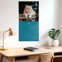 2026 Cat Lovers Calendar, 2026 Bath Cat Wall Calendar, Funny Desktop Calendar For Office, Home Decor, Secret Santa Claus Gifts - Cat - View 6