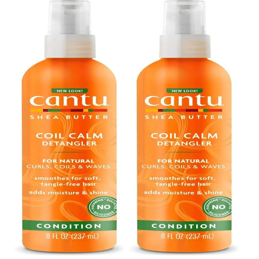 Cantu Coil Calm 顺发喷雾，含乳木果油，适用于天然发质，8 液体盎司，价格实惠，情人节礼物，廉价商品，旅行必备，房间装饰，情人节礼物，廉价小物，房间用品，1 美元商品，度假必备，女士礼物，卧室用品，情人节，99 美分 - ColorB - 查看 1