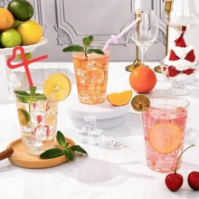 12 Oz 50 PCS Gold Glitter Plastic Cups, Gold Rimmed Disposable Wine Glasses Disposable Glitter Cups, Elegant Plastic Cocktail Glasses, Gold Rimmed Plastic Cups, Fancy Party Cups For Wedding, Birthday, Holiday - Vàng Flash 12 oz - Xem 5