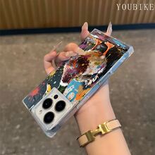 Funda con diseño de bloques de pato colorido. Compatible con los modelos 16 Pro, 16, 15 Pro, 14, 14 Plus, 13, 13 Pro, 12 Pro y 12 Pro. Transparente, antigolpes de cobertura total. Nueva protección de alta calidad. - transparente - Ver 6