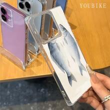 Funda para teléfono con diseño exclusivo inspirado en el diseño de bloques y el diseño de peces salados. Ofrece cobertura total con un aspecto transparente, garantizando resistencia a los golpes y un estilo elegante. - transparente - Ver 2