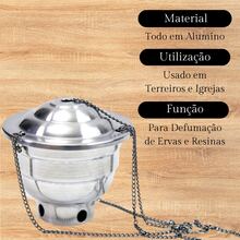Aluminum Censer Incense Burner Smoker - Multicolor - View 4