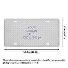 6x12 Inch License Plate Tag - Heavy-Duty Aluminum Car Plate With Pre-Drilled Holes, Fade-Resistant & Easy Installation - Fit License Plate Cover For Cars, Trucks, SUVs - Scratch & Weatherproof Vehicle Decoration, Auto Customization, Cosmic Design, Polished Finish, Truck Owners License Plate Covers, Suv Customization, Car Enthusiasts, Suv Drivers - 12*6吋/30*15厘米 - 查看 2