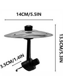 1 件 14 厘米迷你合金汽车鼓镲，通风安装 | 适用于大多数车辆，旅行节奏乐趣，车内装饰，独特设计，坚固结构 - 彩色 - 查看 5
