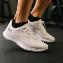 Women's Casual Mesh Sneakers Lightweight Stylish Walking New Collection - 白色 - 查看 3