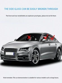 1 件装多功能迷你汽车锤弹簧破窗器、便携式钥匙扣/紧急逃生工具，用于打破玻璃、切割安全带