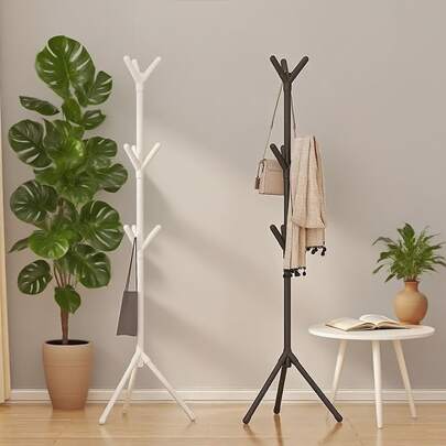 Freestanding Coat Rack Metal Coat Rack For Hanging Clothes 3 Levels, Christmas