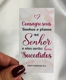 180 Thank You Cards With Biblical Motivational Phrases For Women 9x5cm Ready For Delivery - 30 đơn vị (mỗi loại 10 đơn vị) - Xem 5
