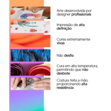 Capa Painel Redondo Mesa Santos, Igreja e Religioso Sublimado C/ Elástico 50*50Cm - 12 - Santos - Visão 3