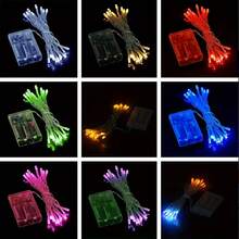 1pc 3 Meters 20 Bulbs Fairy Lights, Battery Powered Decorative Lights For Christmas, Halloween, Spring Festival, Eid, Indoor Decoration, Wedding & Party