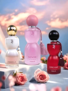 Sense Leopard Print Women's Perfume, Middle Eastern Arabian Style Fragrance, Odor Eliminating And Charm Enhancing