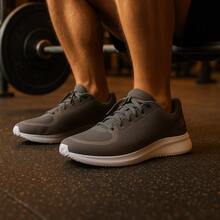 Tênis Corrida Sintético Masculino Leve Antiderrapante Dia a Dia