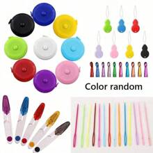 1pc Portable Sewing Kit, Home Sewing Tools, Thread Box Mending Needles, Suitable For Beginners, Adults, Summer Camp, Travelers And Families, With Storage Bag (Thread And Accessories Color Random)