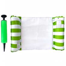 1 Piece Portable 4 In 1 Swimming Pool Hammock, PVC Water Sports Inflatable Hammock, Floating Bed Foldable Summer Floating Lounger For Pool, Beach And Other Water Activities - Overwater Hammock - View 12