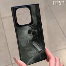 Teléfono con un diseño de bloques con demonios y ángeles, compatible con los modelos 16 Pro, 16, 15 Pro, 14, 14 Plus, 13, 13 Pro, 12 Pro y 12 Pro, ofrece una cobertura completa a prueba de golpes, un corte grande, un marco elegante y brillante y excelente - Amarillo - Ver 7