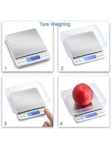 High Precision Electronic Scale Pocket Scale Gold Jewelry G Scale Miniature Electronic Scale Kitchen Scale - Multicolor - View 8