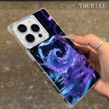 Un teléfono con diseño de bloques, compatible con los modelos 16 Pro, 16, 15 Pro, 14, 14 Plus, 13, 13 Pro, 12 Pro y 12 Pro Max. Presenta un diseño transparente único que ofrece protección total contra golpes y un gran atractivo estético. - transparente - Ver 3