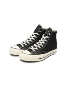 Converse Chuck Taylor All Star 70 年代高帮黑色优质帆布耐用加厚鞋垫复古经典款 162050C - 黑色 - 查看 2